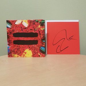 Ed Sheeran = Cd with Signed Art Card